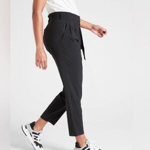 ATHLETA Skyline Pant II Black Paper Bag 0